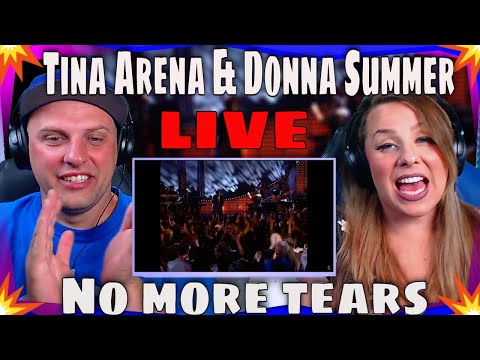 reaction to Tina Arena & Donna Summer - No more tears ( Official Live 4K ) THE WOLF HUNTERZ REACTION