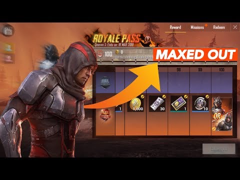 MAXED OUT 100RP! | Shadow VS Force?! | PUBG Mobile Season 5