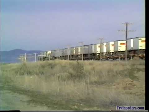 Classic Railroad Series 876 - SP South or Eastbound Detour Train in Idaho, 3-16-1995