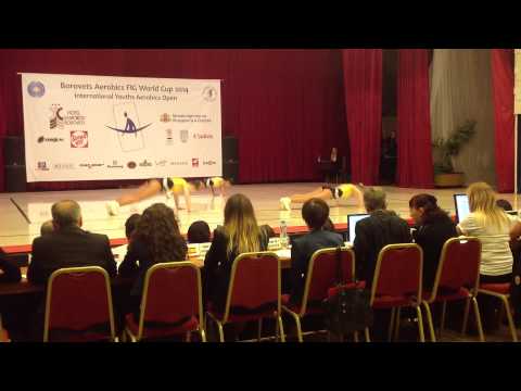 Aerobicfactory Borovets Open 2014 AG2 TRIO Finland