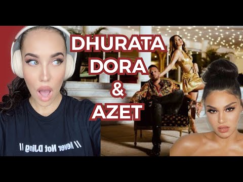 FEMALE DJ REACTS TO ALBANIAN MUSIC - Dhurata Dora x Azet - Fajet (REACTION|REAKTION|REAGIM)