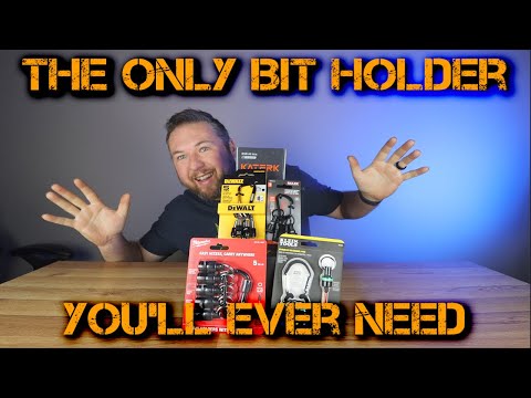 The Only Bit Holder You’ll Ever Need? (Comparing Katerk, Railer, Dewalt, Klein, and Milwaukee)
