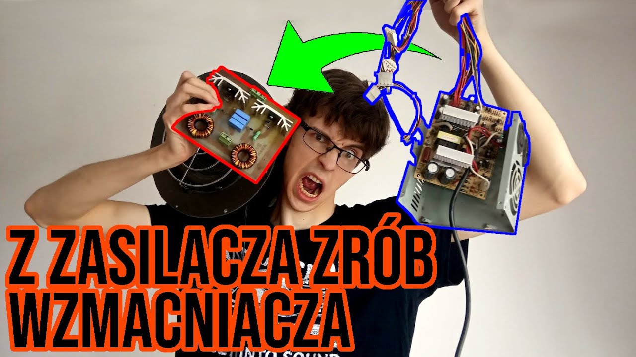Zasilacz ATX. Potężny wzmacniacz Audio ze śmieci = cz. 1