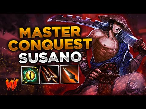 SUSANO, ESTE JUNGLA NECESITABA EL BUFF - Warchi - Smite Conquest