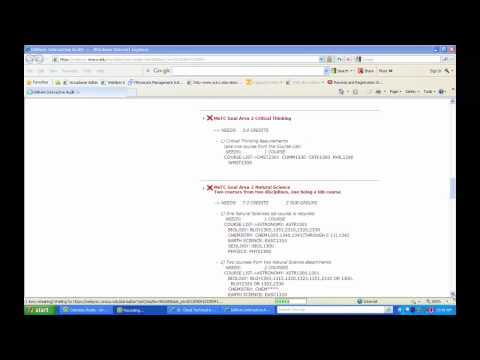 Understanding Your Degree Audit Report Dars