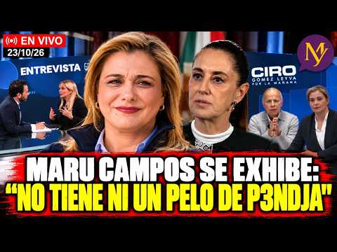 EN VIVO: SHEINBAUM REGRESA EL GOLPE A MARU CAMPOS, DEFENSA DE JAUREGUI EXTALLA