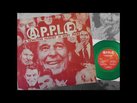 A.P.P.L.E. - A Sensitive Fascist is Very Rare EP (NYC 1987)