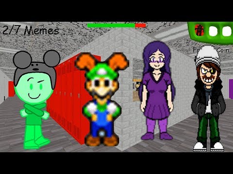 FNaF Luigi Fan's Basics Remastered v0.2 - Baldi's Basics V1.4.1 Mod