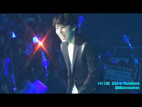 [fancam] 141108 Super Junior  SS6 in Hongkong  SJ-M 『A-Oh!』 Focus Sungmin