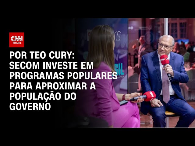 Secom investe em medidas que popularizem o governo | CNN 360º