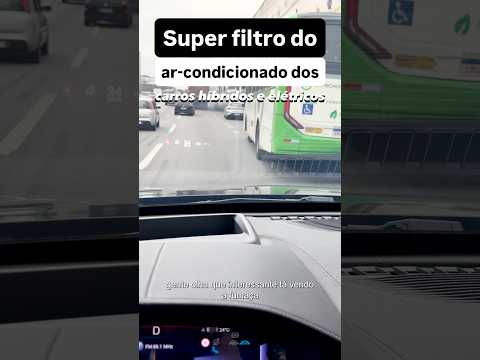 Super filtro do ar-condicionado dos carros híbridos e elétricos