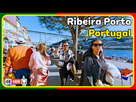 🏞️ Stunning Ribeira PORTO, Portugal Winter Walk - 4K HDR Experience!