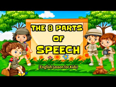 Kids Vocabulary - THE 8 PARTS OF SPEECH | English Grammar || BOHOLANA Adviser