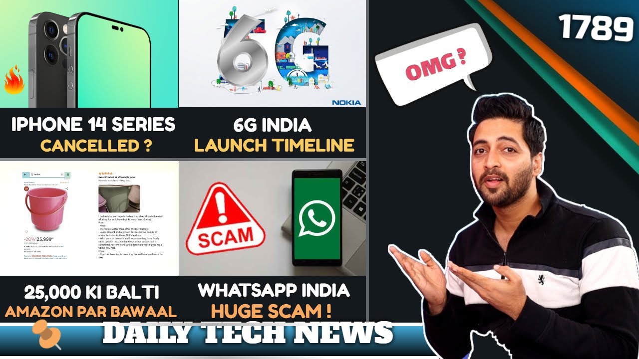 iPhone 14 Cancel,WhatsApp Big Scam India,Xiaomi Pad 6 Launch,Nokia 6G India,vivo V25,realme Pad X