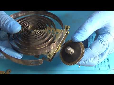 Ремонт, восстановление, реставрация механических часов без боя ОЧЗ Орловский часовой завод Сборка