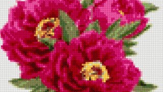 cross stitch world - wildflowers