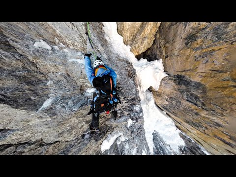 Eiger at Home 360° Challenge - Part 2 - Waterfall Chimney