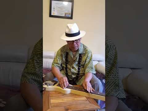 Steel guitar to 'Mo'omo'oga molia i talosaga' by 80 yr old Samoan guitarist Rev. Dcn Kelemete Ta’ale