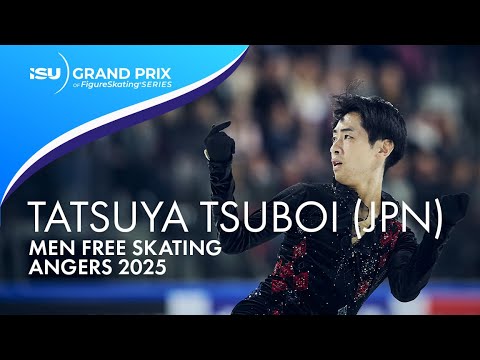 Tatsuya TSUBOI | Men Free Skating | Angers 2025 | #GPFigure