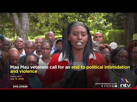 Mau Mau veterans call for an end to political intimidation and violence