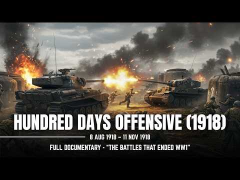 The ENTIRE Battle History of the Hundred Days Offensive (1918) | WW1 | War Documentary For Sleep