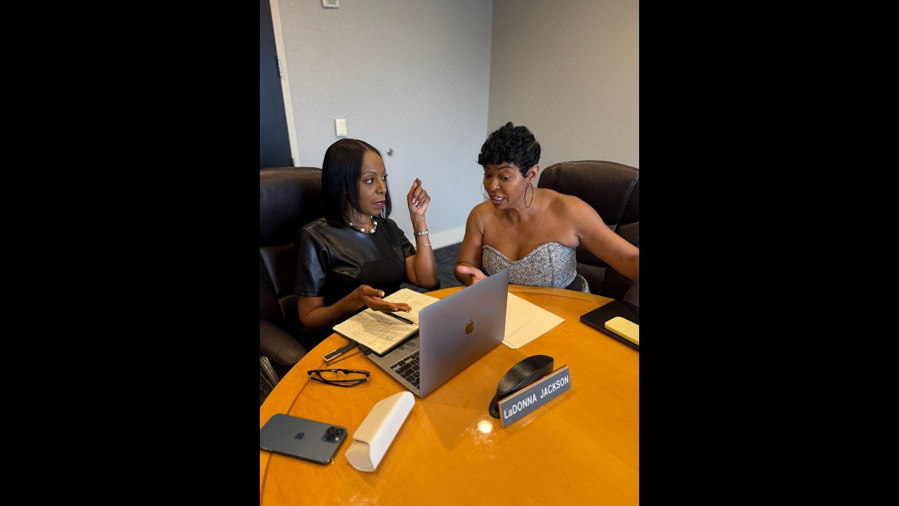 When Natasha meets with the member from the committee!