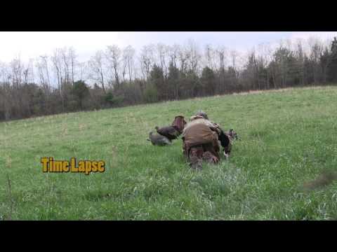 HECS in Action: hunter crawls up to turkey