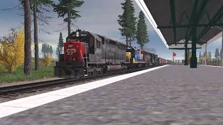 Trainz Summer Railfanning EP18 - Canadian Rocky Mountains (Trainz 3 Edition)