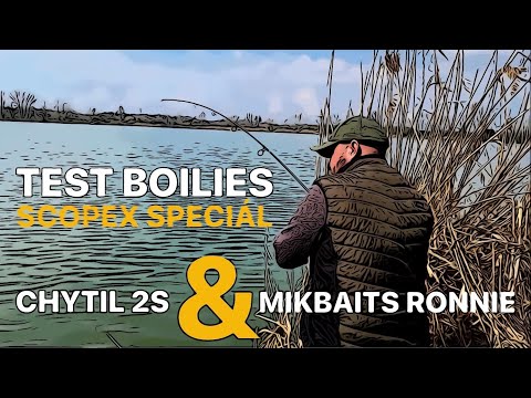 TEST BOILIES™ SCOPEX SPECIÁL CHYTIL 2S & MIKBAITS Ronnie - Dnes házím s pruty Nash Scope 9ft 3 lb!