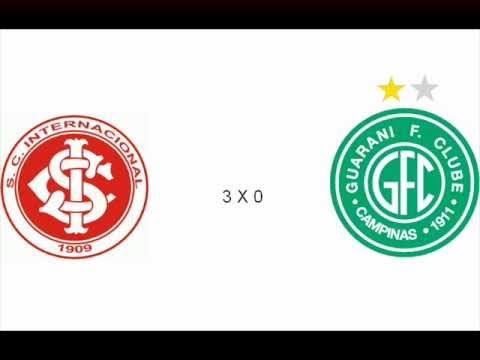 INTERNACIONAL 3 X 0 GUARANI CAMPEONATO BRASILEIRO SÉRIE A 2ºTURNO 2010