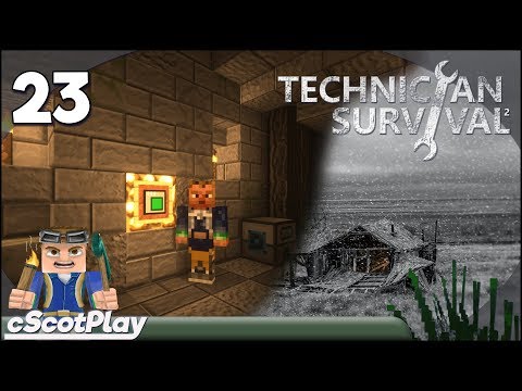 Technicians’ Survival 2 w/ cScot : Ep 23 – RFTools Storage Tablet
