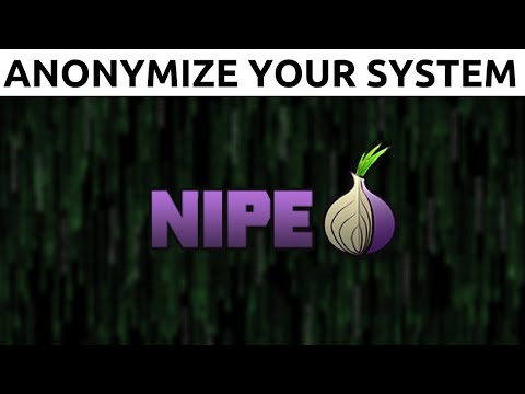 Nipe Kali Linux- Tor default gateway