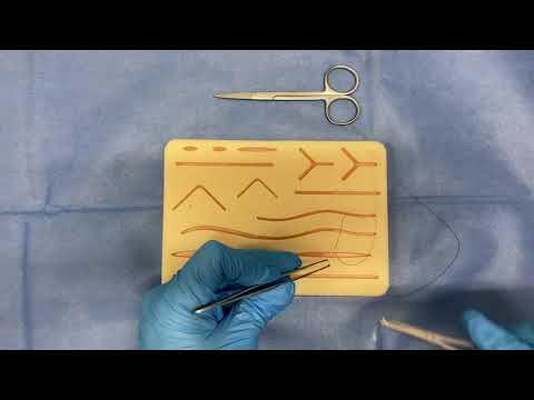 Simple Interrupted suture