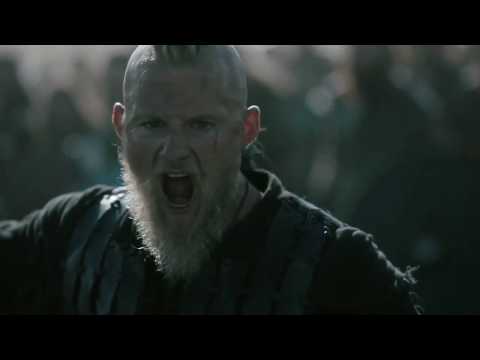 Vikings S05 E08 Bjorn, Lagertha and Torvi are fierce on the battlefield