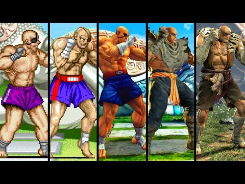 Evolution of Sagat (1987- 2025)
