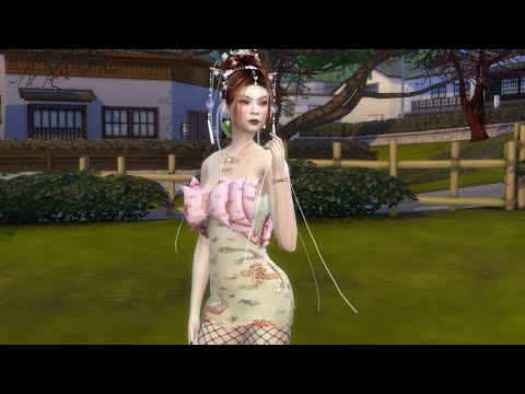 sims 4 cc download asian girls female Myeong Han by Bonita100 Game Video Preview