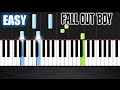 Fall Out Boy - Centuries - EASY Piano Tutorial by PlutaX - Synthesia