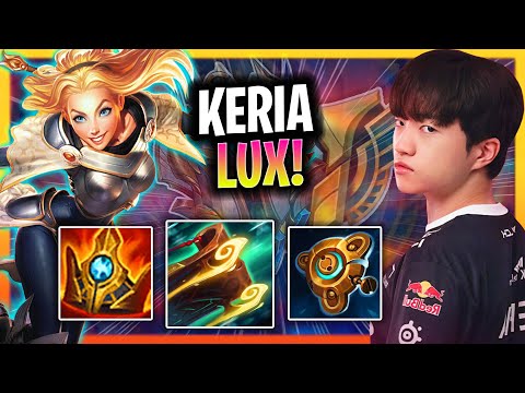 KERIA IS A BEAST WITH LUX! | T1 Keria Plays Lux Support vs Blitzcrank!  Season 2024