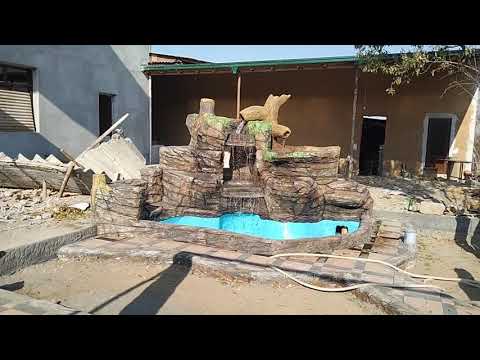 Водопад из арт бетона своими руками обзор.