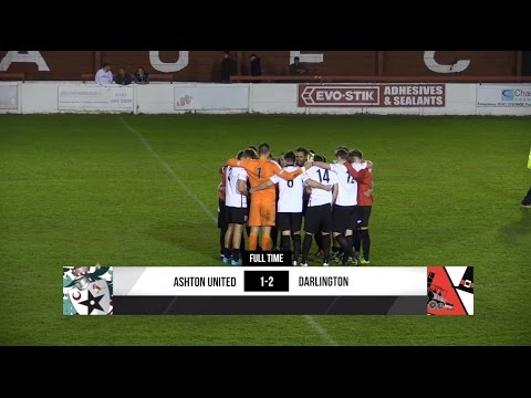 Ashton United 1-2 Darlington - Evo-Stik Premier Division - 2015/16