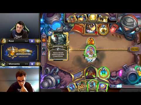 Rase vs Monsanto - Hearthstone Grandmasters Americas - Week 5