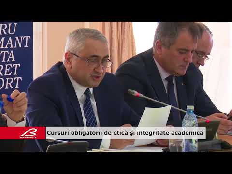 Cursuri obligatorii de etică și integritate academică