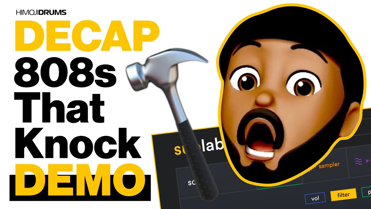 DECAP 808's That Knock - FAW Sublab Pack Preset Preview (ALL THE SOUNDS) NO TALKING!!