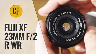 Video thumbnail for Fuji XF 23mm f/2 lens review with samples by Christopher Frost