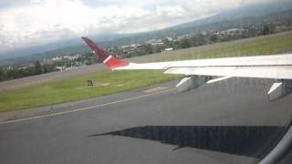 preview picture of video 'Lacsa. Take off San Jose to Panama City. Gabo-Pelon'