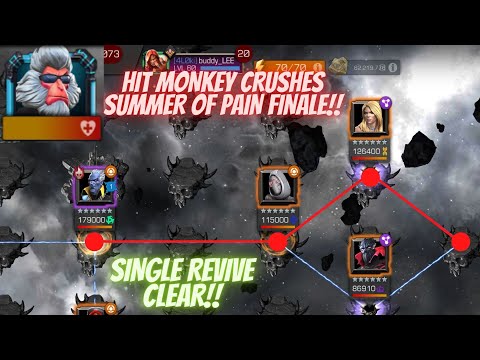 SUMMER OF PAIN FINALE!! HIT MONKEY CRUSHES EMMA/GHOST PATH FOR SKILL OBJECTIVE!! SINGLE REVIVE
