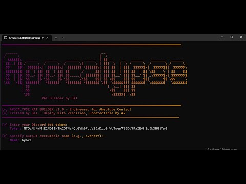 [TUTO] how to setup Remote Access Trojan (RAT) build