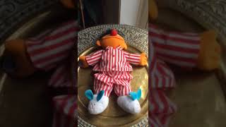 SING AND SNORE ERNIE 1996 SESAME STREET DOLL