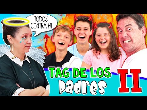 Parents' Tag (II) Who knows us better? 👱‍♂️👩 Dad vs. Mom with a Super Trolling of Mom