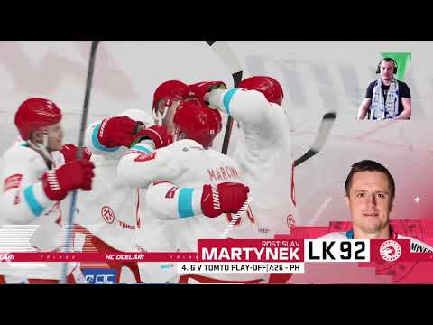 Play off | Trinec vs Kometa Brno | 4.kolo | finále | 1080p | PS4 | CZ